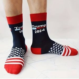 TRUMP SOCKS ( 2 pair one predominantly red and one blue) $20.00 for both pair